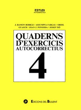 portada Quaderns D'exercicis Autocorrectius 4 (Quaderns Autocorrectius) (in Catalá)