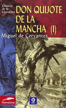 portada Don Quijote de la Mancha (Vol. 1) (Clásicos de la Literatura Series) 