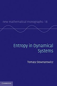 portada Entropy in Dynamical Systems Hardback (New Mathematical Monographs) (in English)
