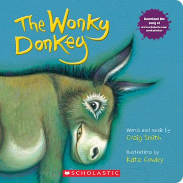 portada The Wonky Donkey: A Board Book (en Inglés)