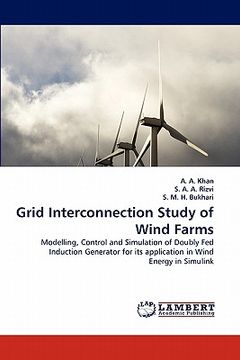 portada grid interconnection study of wind farms (en Inglés)