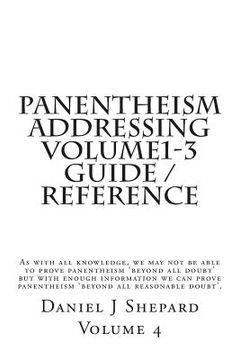 portada Panentheism Addressing Volume 1 - 3 Guide / Reference (en Inglés)