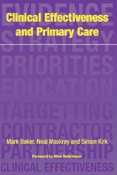 portada clinical effectiveness and primary care (en Inglés)
