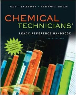 portada Chemical Technicians' Ready Reference Handbook, 5th Edition (en Inglés)