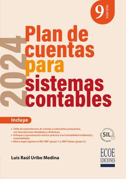 portada Plan de cuentas para sistemas contables 2024 (in Spanish)