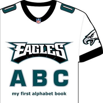 portada Philadelphia Eagles Abc: My First Alphabet Book (Major League Baseball abc Board Books) (en Inglés)