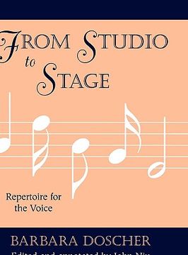 portada from studio to stage: repertoire for the voice (in English)