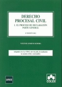portada derecho procesal civil i. el proceso de declaración. parte general (4ª ed.-2012)