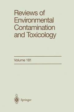 portada Reviews of Environmental Contamination and Toxicology: Continuation of Residue Reviews (en Inglés)
