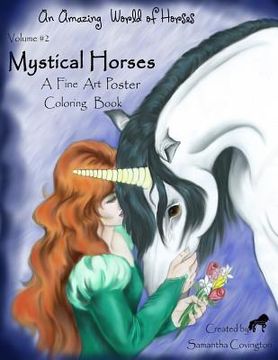 portada Mystical Horses Vol. #2 Poster: Poster Coloring Book (en Inglés)