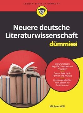 portada Neuere Deutsche Literaturwissenschaft für Dummies (en Alemán)