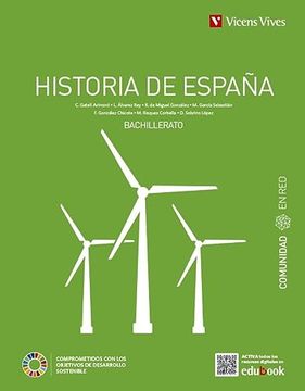 portada Historia de España 2º Bachillerato Comunidad en red