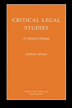 portada Critical Legal Studies (en Inglés)