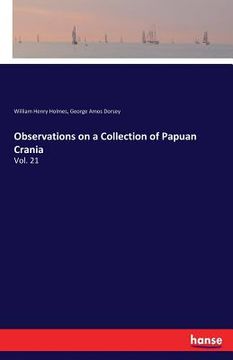 portada Observations on a Collection of Papuan Crania: Vol. 21 (en Inglés)