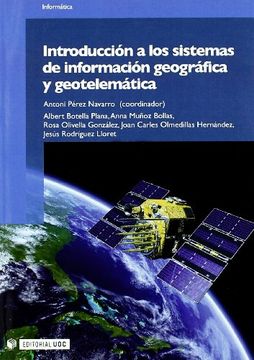 portada Introducción a los Sistemas de Información Geográfica y Geotelemática.