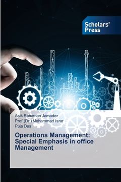 portada Operations Management: Special Emphasis in office Management (en Inglés)