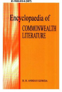 portada Encyclopaedia of Commonwealth Literature