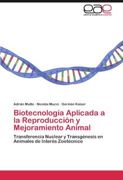 portada Biotecnología Aplicada a la Reproducción y Mejoramiento Animal (in Spanish)