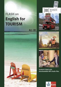 portada FLASH on - English for Tourism A2-B1: Student's Book with audios (en Alemán,Inglés)
