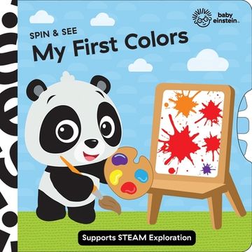 portada Baby Einstein - my First Colors Spin & see - Interactive Spinning Wheel - Supports Steam Exploration - pi Kids (en Inglés)