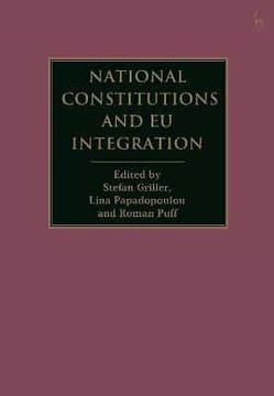 portada National Constitutions and eu Integration