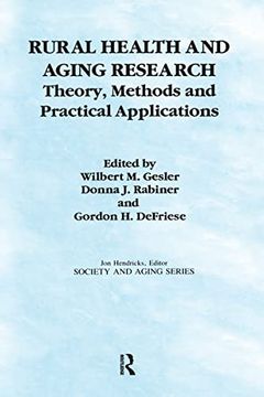 portada Rural Health and Aging Research: Theory, Methods, and Practical Applications (Society and Aging Series) (en Inglés)