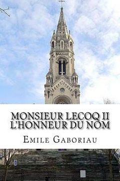 portada Monsieur Lecoq II L'honneur du nom (in French)