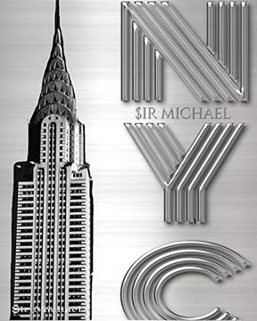 portada Iconic Chrysler Building new York City sir Michael Huhn Artist Drawing Journal (en Inglés)