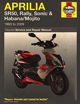 portada Aprilia Sr50, Rally, Sonic & Habana (en Inglés)