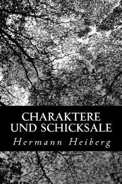 portada Charaktere und Schicksale (in German)