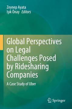portada Global Perspectives on Legal Challenges Posed by Ridesharing Companies (en Inglés)