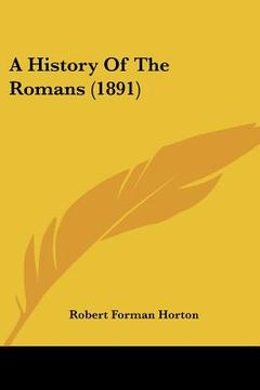 portada a history of the romans (1891)