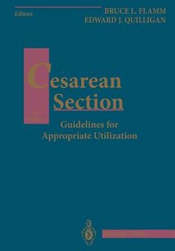 portada cesarean section: guidelines for appropriate utilization (in English)