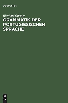 portada Grammatik der Portugiesischen Sprache (en Alemán)