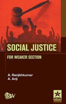 portada Social Justice For Weaker Section (en Inglés)