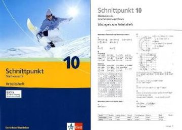 portada Schnittpunkt - Ausgabe für Nordrhein-Westfalen - Neubearbeitung. Mathematik für Realschulen. Arbeitsheft Plus Lösungsheft 10. Schuljahr (in German)