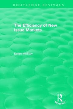portada Routledge Revivals: The Efficiency of New Issue Markets (1992) (en Inglés)