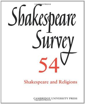 portada Shakespeare Survey: Volume 54, Shakespeare and Religions (en Inglés)