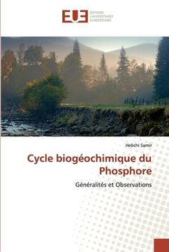 portada Cycle biogéochimique du Phosphore (en Francés)