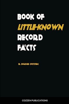 portada Book of Little-Know Record Facts (en Inglés)