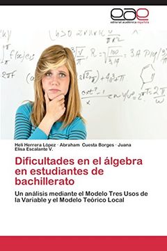 portada Dificultades en el álgebra en estudiantes de bachillerato