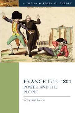 portada france 1715-1804: power and the people (en Inglés)