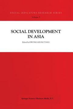portada Social Development in Asia (en Inglés)