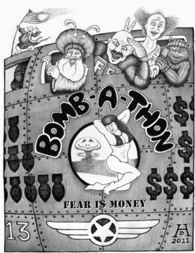 portada Bomb-A-Thon or: Fear is Money (en Inglés)