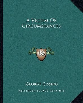 portada a victim of circumstances (en Inglés)