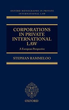 portada Corporations in Private International Law: A European Perspective (Oxford Private International law Series) 