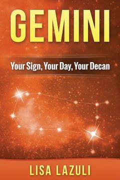 portada Gemini: Your Sign, Your Day, Your Decan: Astrology and Numerology Insights into Gemini The Twins (en Inglés)