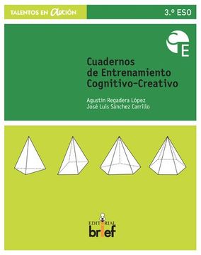 portada Cuaderno de entrenamiento cognitivo-creativo, 3 ESO (Paperback) (in Spanish)