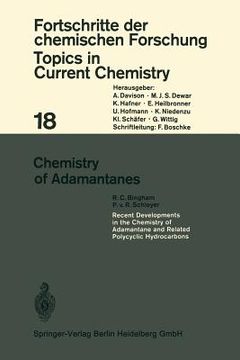 portada chemistry of adamantanes (en Inglés)