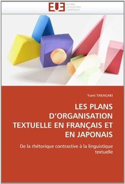 portada Les Plans D'Organisation Textuelle En Francais Et En Japonais